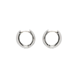 Silver Hoop Earrings 232439F022006