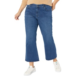 Womens NYDJ Plus Size Waist Match Relaxed Flare in Rendezvous