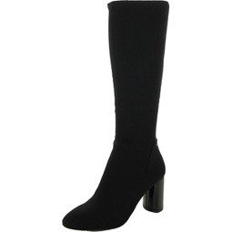 tivi womens dressy pull on knee-high boots