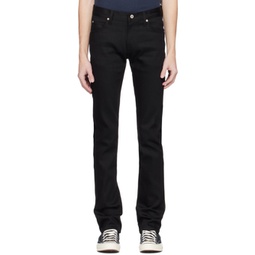 Black Slim-Fit Skinny Guy Jeans 231527M186041