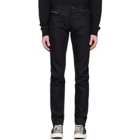 Black Slim-Fit Super Guy Jeans 231527M186008