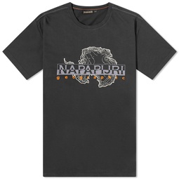 Napapijri Iceberg Graphic Logo T-Shirt Black