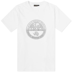 Napapijri Bollo Graphic T-Shirt Bright White
