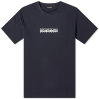 Napapijri Box Logo T-Shirt Black