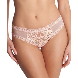 Feathers Low-Rise Sheer Hipster Underwear Lingerie 753023