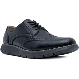 Nautica Mens Wingtip Oxford Lace-Up Sneakers for Dress and Walking - Stylish and Comfortable Choice for Business Casual and Everyday Comfort