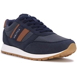 Nautica Mens Casual Lace-Up Fashion Sneakers Oxford Comfortable Walking Shoe