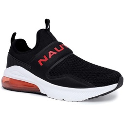 Nautica Mens Slip-On Air Cushion Sneakers - Lightweight and Comfortable Athletic Footwear for Everyday Wear and Fitness Training - Breathable Running Shoes with Versatile Style
