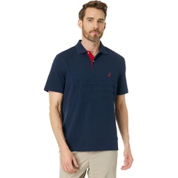 Nautica Classic Fit Rugby Chest Stripe Polo