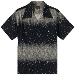 Needles Dot Stripe Jacquard One Up Vacation Shirt Black