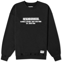 Neighborhood Classic Crew Sweater Black