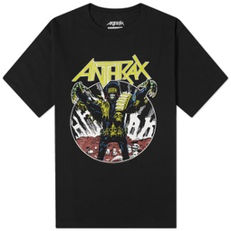 Neighborhood Anthrax Judge Death T-Shirt Black