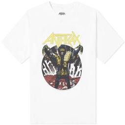 Neighborhood Anthrax Judge Death T-Shirt White