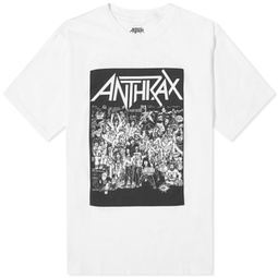 Neighborhood Anthrax No Frills T-Shirt White
