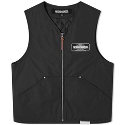 Neighborhood Padded Work Vest Black