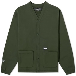 Neighborhood Plain Sweat Cardigan Green