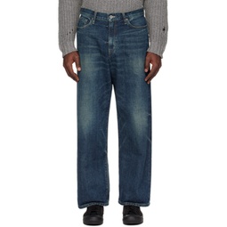 Indigo Washed Jeans 241019M186003