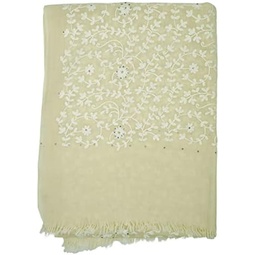 Netham Women’s Scarf/Shawl with beautiful floral pattern and crystals