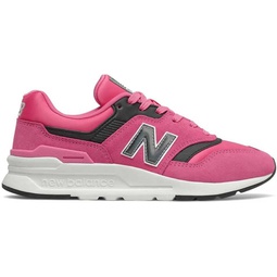 New Balance Womens 997H V1 Lifestyle Sneaker, Sporty Pink/Black, 8