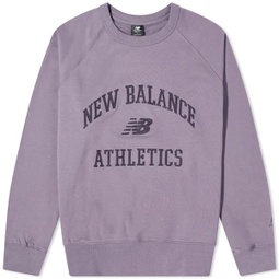 New Balance Athletics Varsity Fleece Crewneck Shadow