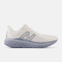 mens fresh foam x vongo v5 running shoes - 2e/wide width in white w/ quartz grey