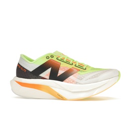 New Balance FuelCell SuperComp Elite v4 White Bleached Lime Glo Hot Mango (Womens)