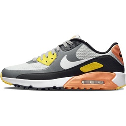 Nike Mens Air Max 90 G Spikeless Golf Shoes (Smoke Grey/White-Black, us_Footwear_Size_System, Adult, Men, Numeric, Medium, Numeric_12)