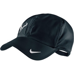 Black NIKE Nada Bull Adult Cap DRI-FIT FEATHERLIGHT Tennis Hat