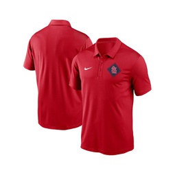 Mens Red St. Louis Cardinals Diamond Icon Franchise Performance Polo Shirt