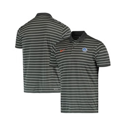 Mens Anthracite Boise State Broncos Victory Stripe Performance Polo Shirt