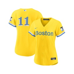 Womens Rafael Devers Gold Boston Red Sox City Connect Replica Player Jersey