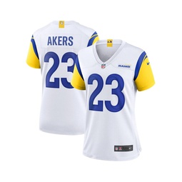 Womens Cam Akers White Los Angeles Rams Game Jersey