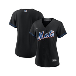 Womens Black New York Mets 2022 Alternate Replica Team Jersey