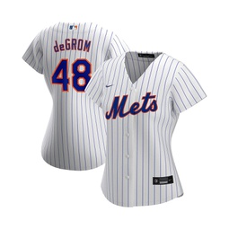 Womens Jacob Degrom White New York Mets Home Replica Player Jersey