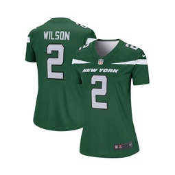 Womens Zach Wilson Gotham Green New York Jets Legend Jersey