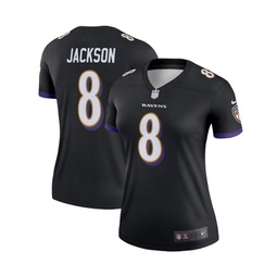 Womens Lamar Jackson Black Baltimore Ravens Legend Team Jersey