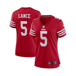 Womens Trey Lance Scarlet San Francisco 49ers Team Player Game Jersey