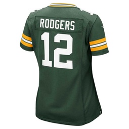 Womens Aaron Rodgers Green Bay Packers Game Jersey