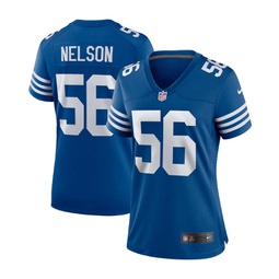 Womens Quenton Nelson Royal Indianapolis Colts Alternate Game Jersey