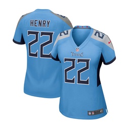 Womens Derrick Henry Light Blue Tennessee Titans Game Jersey