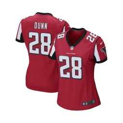 Womens Warrick Dunn Red Atlanta Falcons Retired Player Game Jersey