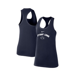 Womens Navy Penn State Nittany Lions Arch and Logo Classic Performance Tank Top
