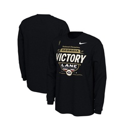 Mens Black Georgia Bulldogs College Football Playoff 2021 National Champions Locker Room Long Sleeve T-shirt
