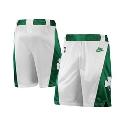 Mens White Kelly Green Boston Celtics 2021/22 Classic Edition Swingman Performance Shorts