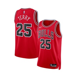 Mens and Womens Dalen Terry Red Chicago Bulls 2022 NBA Draft First Round Pick Swingman Jersey - Icon Edition