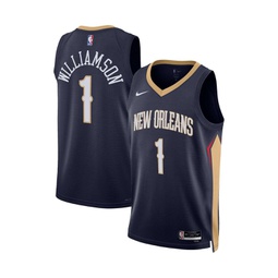 Mens Zion Williamson Navy New Orleans Pelicans Swingman Jersey - Icon Edition