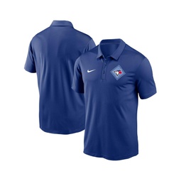 Mens Royal Toronto Blue Jays Diamond Icon Franchise Performance Polo Shirt