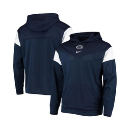 Mens Navy Penn State Nittany Lions Sideline Jersey Pullover Hoodie