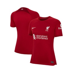 Womens Red Liverpool 2022/23 Home Replica Blank Jersey