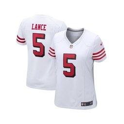 Womens Trey Lance White San Francisco 49ers Alternate Game Jersey